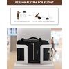 image:imageLOVEVOOK 40L Travel Backpack Flight Approved Carry on Backpack3 Packing CubesWaterproof Personal Item Travel BagTSA Carry on Luggage Suitcase Travel EssentialsGifts for Women amp Menfits 17 LaptopDark Coffee  Black
