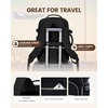 image:imageLOVEVOOK 40L Travel Backpack Flight Approved Carry on Backpack3 Packing CubesWaterproof Personal Item Travel BagTSA Carry on Luggage Suitcase Travel EssentialsGifts for Women amp Menfits 17 LaptopGrey  Midnight Grey