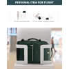 image:imageLOVEVOOK 40L Travel Backpack Flight Approved Carry on Backpack3 Packing CubesWaterproof Personal Item Travel BagTSA Carry on Luggage Suitcase Travel EssentialsGifts for Women amp Menfits 17 LaptopDark Greenblack1