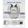 image:imageLOVEVOOK 40L Travel Backpack Flight Approved Carry on Backpack3 Packing CubesWaterproof Personal Item Travel BagTSA Carry on Luggage Suitcase Travel EssentialsGifts for Women amp Menfits 17 LaptopAlight Graypink