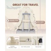 image:imageLOVEVOOK 40L Travel Backpack Flight Approved Carry on Backpack3 Packing CubesWaterproof Personal Item Travel BagTSA Carry on Luggage Suitcase Travel EssentialsGifts for Women amp Menfits 17 LaptopBeigeflesh Beige