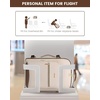 image:imageLOVEVOOK 40L Travel Backpack Flight Approved Carry on Backpack3 Packing CubesWaterproof Personal Item Travel BagTSA Carry on Luggage Suitcase Travel EssentialsGifts for Women amp Menfits 17 LaptopPrimarycoffee