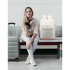 image:imageLOVEVOOK 40L Travel Backpack Flight Approved Carry on Backpack3 Packing CubesWaterproof Personal Item Travel BagTSA Carry on Luggage Suitcase Travel EssentialsGifts for Women amp Menfits 17 LaptopAlight Graypink