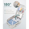 image:imageLOVEVOOK 40L Travel Backpack Flight Approved Carry on Backpack3 Packing CubesWaterproof Personal Item Travel BagTSA Carry on Luggage Suitcase Travel EssentialsGifts for Women amp Menfits 17 LaptopLight Greymint Green