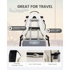 image:imageLOVEVOOK 40L Travel Backpack Flight Approved Carry on Backpack3 Packing CubesWaterproof Personal Item Travel BagTSA Carry on Luggage Suitcase Travel EssentialsGifts for Women amp Menfits 17 LaptopBeigeblack