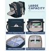 image:imageLOVEVOOK 40L Travel Backpack Flight Approved Carry on Backpack3 Packing CubesWaterproof Personal Item Travel BagTSA Carry on Luggage Suitcase Travel EssentialsGifts for Women amp Menfits 17 LaptopDark Blue Greenblack