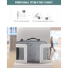 image:imageLOVEVOOK 40L Travel Backpack Flight Approved Carry on Backpack3 Packing CubesWaterproof Personal Item Travel BagTSA Carry on Luggage Suitcase Travel EssentialsGifts for Women amp Menfits 17 LaptopGrayblack