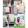 image:imageLOVEVOOK 40L Travel Backpack Flight Approved Carry on Backpack3 Packing CubesWaterproof Personal Item Travel BagTSA Carry on Luggage Suitcase Travel EssentialsGifts for Women amp Menfits 17 LaptopBeigeflesh Beige