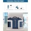 image:imageLOVEVOOK 40L Travel Backpack Flight Approved Carry on Backpack3 Packing CubesWaterproof Personal Item Travel BagTSA Carry on Luggage Suitcase Travel EssentialsGifts for Women amp Menfits 17 LaptopDark Blueblack