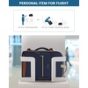 image:imageLOVEVOOK 40L Travel Backpack Flight Approved Carry on Backpack3 Packing CubesWaterproof Personal Item Travel BagTSA Carry on Luggage Suitcase Travel EssentialsGifts for Women amp Menfits 17 LaptopDark Bluebrown