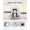 image:imageLOVEVOOK 40L Travel Backpack Flight Approved Carry on Backpack3 Packing CubesWaterproof Personal Item Travel BagTSA Carry on Luggage Suitcase Travel EssentialsGifts for Women amp Menfits 17 LaptopAlight Graypink