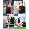 image:imageLOVEVOOK 40L Travel Backpack Flight Approved Carry on Backpack3 Packing CubesWaterproof Personal Item Travel BagTSA Carry on Luggage Suitcase Travel EssentialsGifts for Women amp Menfits 17 LaptopBlackblack