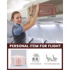 image:imageLOVEVOOK 40L Travel Backpack Flight Approved Carry on Backpack3 Packing CubesWaterproof Personal Item Travel BagTSA Carry on Luggage Suitcase Travel EssentialsGifts for Women amp Menfits 17 LaptopPinkpink