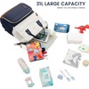 image:imageLOVEVOOK Diaper Bag Backpack Baby Bag with Changing Station Large Diaper Backpack for Mom Dads Waterproof Mommy Bag for Boy and Girl Travel Essential Baby Shower BlackBeigeNavy Bluebeige
