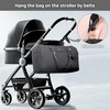 image:imageLOVEVOOK Diaper Bag Tote with Pacifier Case and Changing Pad Large Capacity Mommy Bag for Hospital and Weekender Travel Functional Baby Bag Newborn Baby Essential PinkBlack