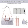 image:imageLOVEVOOK Diaper Bag Tote with Pacifier Case and Changing Pad Large Capacity Mommy Bag for Hospital and Weekender Travel Functional Baby Bag Newborn Baby Essential PinkGraypink Strap
