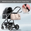 image:imageLOVEVOOK Diaper Bag Tote with Pacifier Case and Changing Pad Large Capacity Mommy Bag for Hospital and Weekender Travel Functional Baby Bag Newborn Baby Essential PinkNude Pink