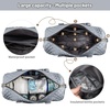 image:imageLOVEVOOK Diaper Bag Tote with Pacifier Case and Changing Pad Large Capacity Mommy Bag for Hospital and Weekender Travel Functional Baby Bag Newborn Baby Essential PinkGrey
