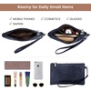 image:imageLOVEVOOK Laptop Tote Bag for Women 156 Inch Professional Work Bag with Matching Clutch Waterproof Vintage Leather Computer Tote for Office Business Travel amp Daily Use Gift for WomenIndigo Ink