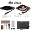 image:imageLOVEVOOK Laptop Tote Bag for Women 156 Inch Professional Work Bag with Matching Clutch Waterproof Vintage Leather Computer Tote for Office Business Travel amp Daily Use Gift for WomenDark Grey