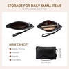 image:imageLOVEVOOK Laptop Tote Bag for Women 156 Inch Professional Work Bag with Matching Clutch Waterproof Vintage Leather Computer Tote for Office Business Travel amp Daily Use Gift for WomenBlack