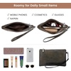 image:imageLOVEVOOK Laptop Tote Bag for Women 156 Inch Professional Work Bag with Matching Clutch Waterproof Vintage Leather Computer Tote for Office Business Travel amp Daily Use Gift for WomenBlack Coffee