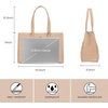 image:imageLOVEVOOK Laptop Tote Bag for Women 156 Inch Waterproof Leather Computer Bags Business Office Work Briefcase Black  Fits 156 Inch Laptop Waterproof Front Pocket Shoulder Strap Large Purse for Business Office Work BlackLight Khaki 156 Inch