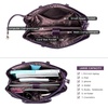 image:imageLOVEVOOK Laptop Tote Bag for Women 156 Inch Waterproof Leather Computer Bags Business Office Work Briefcase Black  Fits 156 Inch Laptop Waterproof Front Pocket Shoulder Strap Large Purse for Business Office Work BlackMulberries Purple 156 Inch