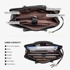 image:imageLOVEVOOK Laptop Tote Bag for Women 156 Inch Waterproof Leather Computer Bags Business Office Work Briefcase Black  Fits 156 Inch Laptop Waterproof Front Pocket Shoulder Strap Large Purse for Business Office Work BlackVintage Black 156 Inch