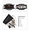 image:imageLOVEVOOK Laptop Tote Bag for Women 156 Inch Waterproof Leather Computer Bags Business Office Work Briefcase Black  Fits 156 Inch Laptop Waterproof Front Pocket Shoulder Strap Large Purse for Business Office Work BlackAblackbeige