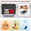 image:imageLOVEVOOK Laptop Tote Bag for Women 156 Inch Waterproof Leather Computer Bags Business Office Work Briefcase Black  Fits 156 Inch Laptop Waterproof Front Pocket Shoulder Strap Large Purse for Business Office Work BlackBlack 156 Inch With Lunch Compartment