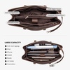 image:imageLOVEVOOK Laptop Tote Bag for Women 156 Inch Waterproof Leather Computer Bags Business Office Work Briefcase Black  Fits 156 Inch Laptop Waterproof Front Pocket Shoulder Strap Large Purse for Business Office Work BlackCoffeeBeige 156 Inch