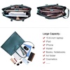 image:imageLOVEVOOK Laptop Tote Bag for Women 156 Inch Waterproof Leather Computer Bags Business Office Work Briefcase Black  Fits 156 Inch Laptop Waterproof Front Pocket Shoulder Strap Large Purse for Business Office Work BlackPearl Green 156 Inch