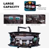 image:imageLOVEVOOK Laptop Tote Bag for WomenCanvas Work Bag Waterproof Business Teacher BagLarge Computer Handbag Purse BriefcaseOffice Gifts for WomenBlackblue