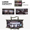 image:imageLOVEVOOK Laptop Tote Bag for WomenCanvas Work Bag Waterproof Business Teacher BagLarge Computer Handbag Purse BriefcaseOffice Gifts for WomenOlive Green