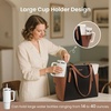 image:imageLOVEVOOK Laptop Tote Bag for WomenLeather Work Computer Briefcase Bag  Large Cup Holder156 Inch Work ToteProfessional BriefcaseTeacher Commuter Shoulder BagOfficeTravelGiftVintage Brown