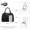 image:imageLOVEVOOK Purse for Women Crossbody Dome Satchel Handbag with Double ZipBlack