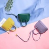 image:imageLOVEVOOK Purse for Women Crossbody Dome Satchel Handbag with Double ZipLight Purple