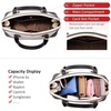 image:imageLOVEVOOK Purse for Women Crossbody Dome Satchel Handbag with Double ZipNavy Blue