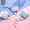 image:imageLOVEVOOK Purse for Women Crossbody Dome Satchel Handbag with Double ZipWhite