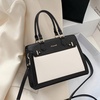 image:imageLOVEVOOK Purses and Handbags for Women Tote Shoulder Bag Satchel Purse and PU Leather Top Handle for ladiesBlackwhite