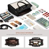image:imageLOVEVOOK Purses and Handbags for Women Tote Shoulder Bag Satchel Purse and PU Leather Top Handle for ladiesBlackwhite