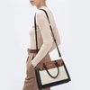 image:imageLOVEVOOK Purses and Handbags for Women Tote Shoulder Bag Satchel Purse and PU Leather Top Handle for ladiesBlackwhitebrown