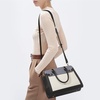 image:imageLOVEVOOK Purses and Handbags for Women Tote Shoulder Bag Satchel Purse and PU Leather Top Handle for ladiesBlackwhitegrey