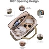 image:imageLOVEVOOK Small Gym Bag for Women amp Men with Wet Pocket26L Cute Waterproof Womens Gym Bag Travel Duffel Bags Workout BagConvertible Carry on Bag Overnight Bags Personal Item Travel Bag Been GreenLBeen Green  Offwhite