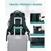 image:imageLOVEVOOK Travel Backpack for Women TSA Carry On Backpack Flight Approved Luggage 40L Water Resistant Personal Item Daypack Large Weekender Bag fit 17 inch Laptop with 3 Cubes BeigeblackbrownBeigegreenblack