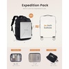 image:imageLOVEVOOK Travel Backpack for Women amp Men 25L Airline Approved Personal Item Carry On Backpack Lightweight with 2 Packing Cubes Waterproof Daypack for Work Gym amp Weekend Travel Slate GreenBlackBlack