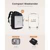 image:imageLOVEVOOK Travel Backpack for Women amp Men 25L Airline Approved Personal Item Carry On Backpack Lightweight with 2 Packing Cubes Waterproof Daypack for Work Gym amp Weekend Travel Slate GreenBlackBlack