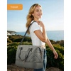 image:imageLOVEVOOK Travel Carry On Bag for Women Lightweight Weekender Bags with Shoe Compartment Wet Pocket Hospital Overnight Bags for Women Labor Delivery Personal Item Duffle Bag for Gym SportSage  Green