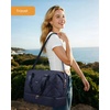 image:imageLOVEVOOK Travel Carry On Bag for Women Lightweight Weekender Bags with Shoe Compartment Wet Pocket Hospital Overnight Bags for Women Labor Delivery Personal Item Duffle Bag for Gym SportNavy  Blue